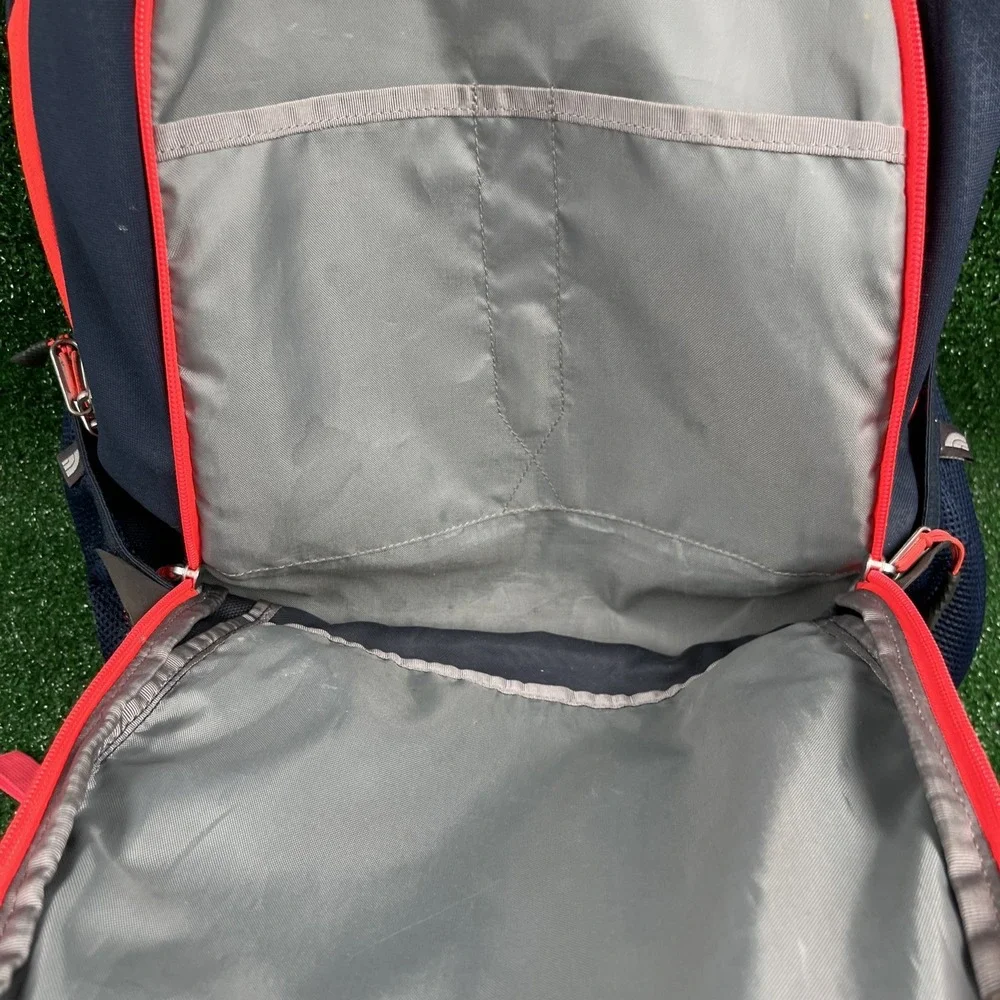 The North Face Blue And Pink Backpack With‎ Padding For Laptop Large